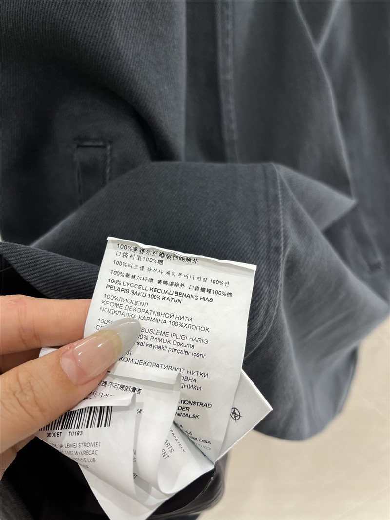 M1um1u washed denim vest dress replicas clothes