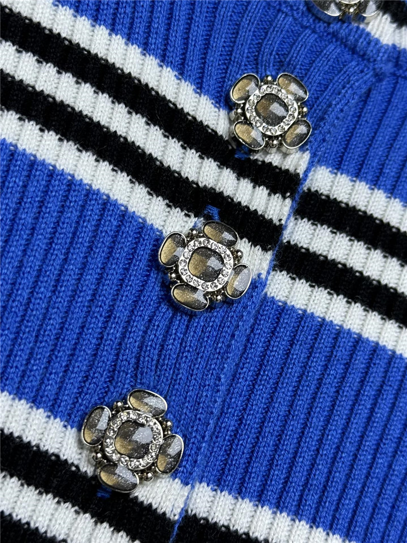 Ch**el striped short sleeve replica d&g clothing