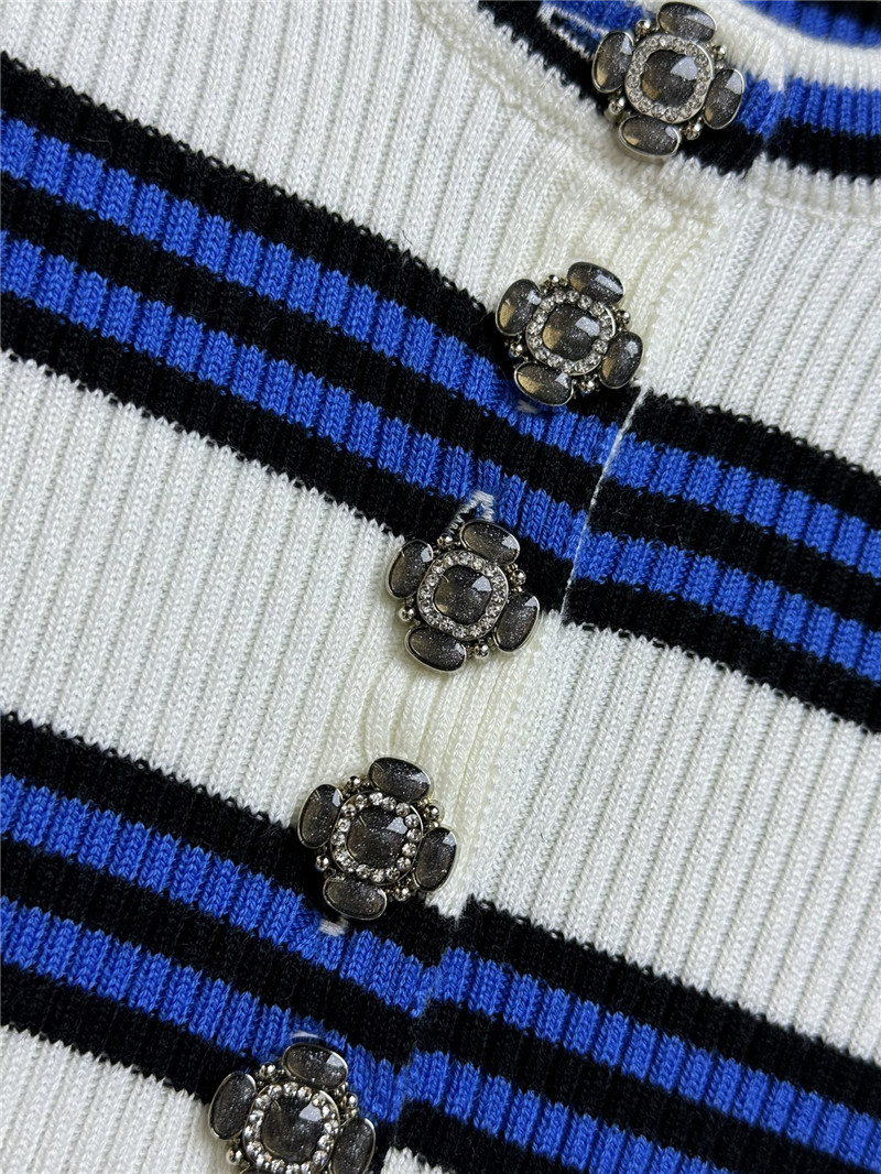 Ch**el striped short sleeve replica d&g clothing