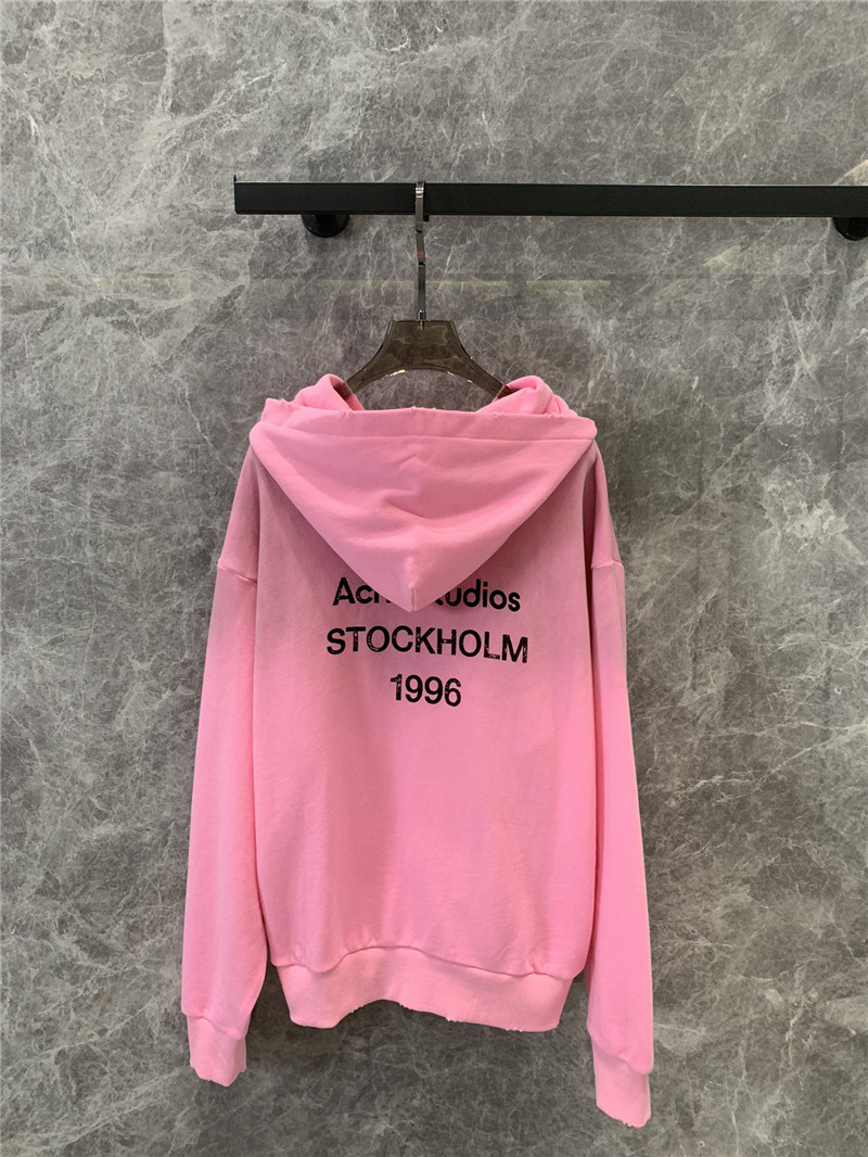 acne studios frayed edge hoodie replicas clothes