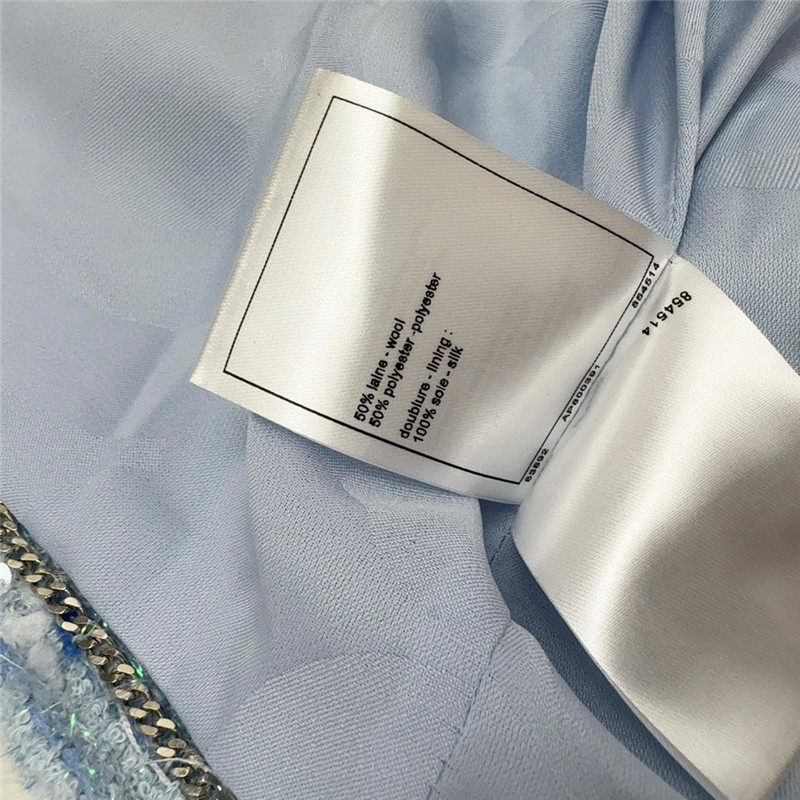 Ch**el colorful tweed jacket replica designer clothes