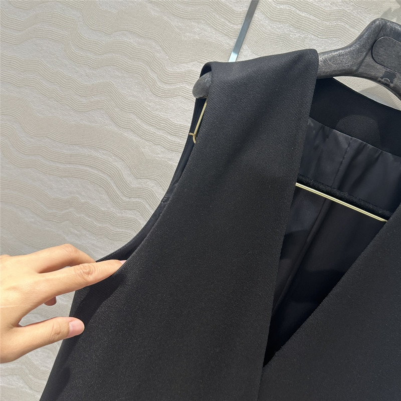 The R0w twill wool vest replica clothes