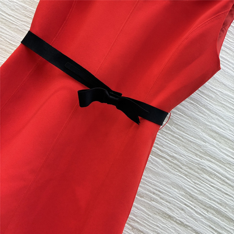 D10r red dress replica clothes