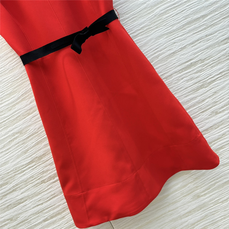 D10r red dress replica clothes