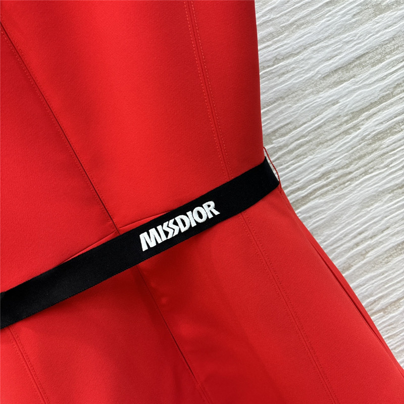 D10r red dress replica clothes