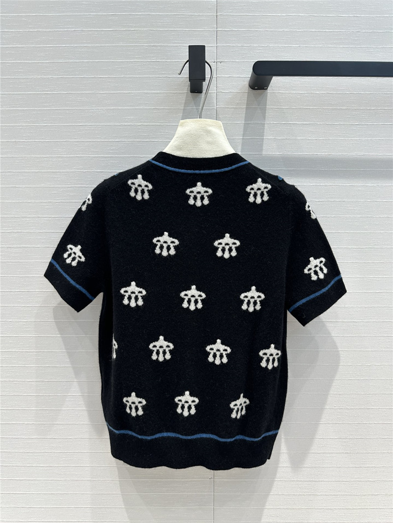 H**me5 cashmere short-sleeved sweater replicas clothes