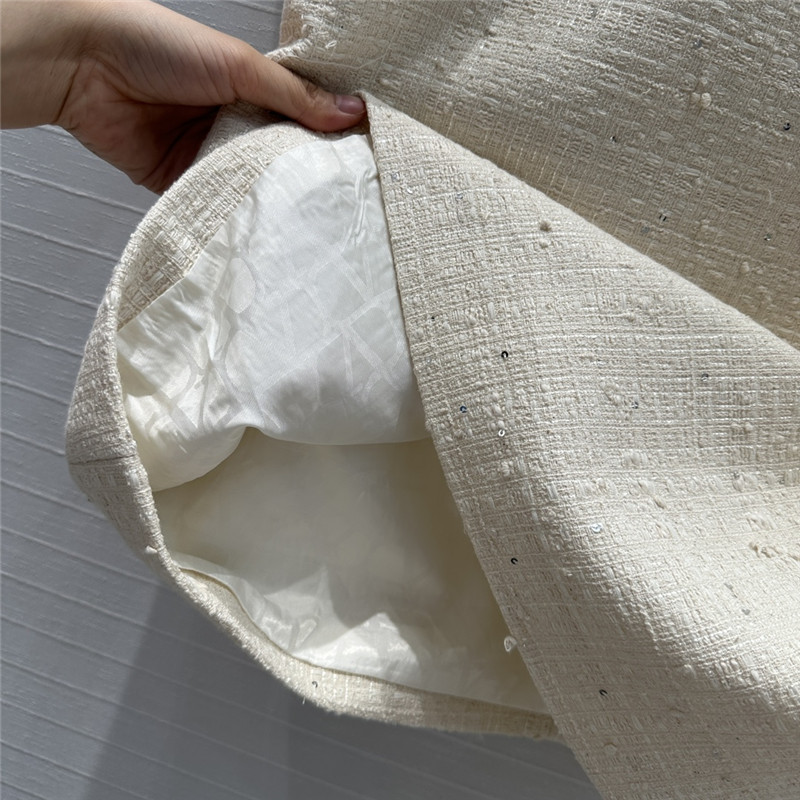 Va1e*ntin0 soft tweed short sleeve dress replica d&g clothing