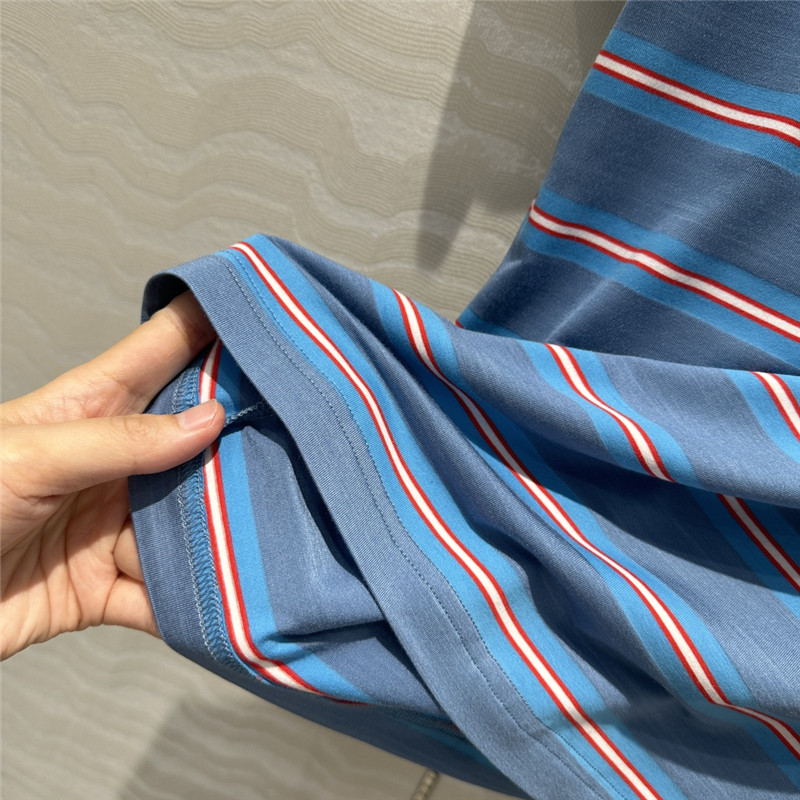 acne studios striped short-sleeved T-shirt replica d&g clothing