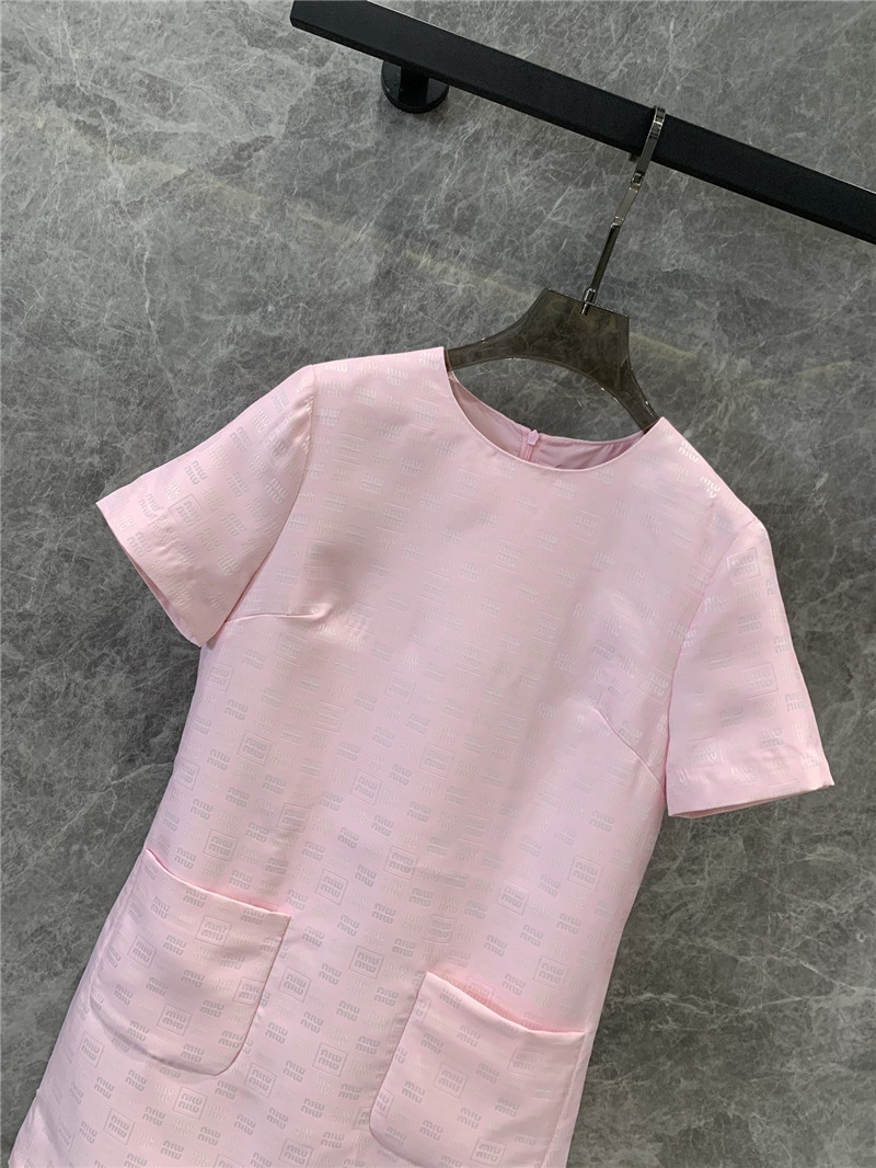 M1um1u short sleeve dress replica designer clothing websites