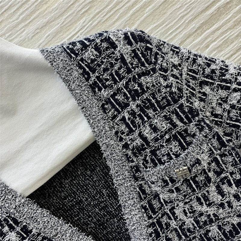Givenchy V-neck knitted short-sleeved cardigan replica clothing