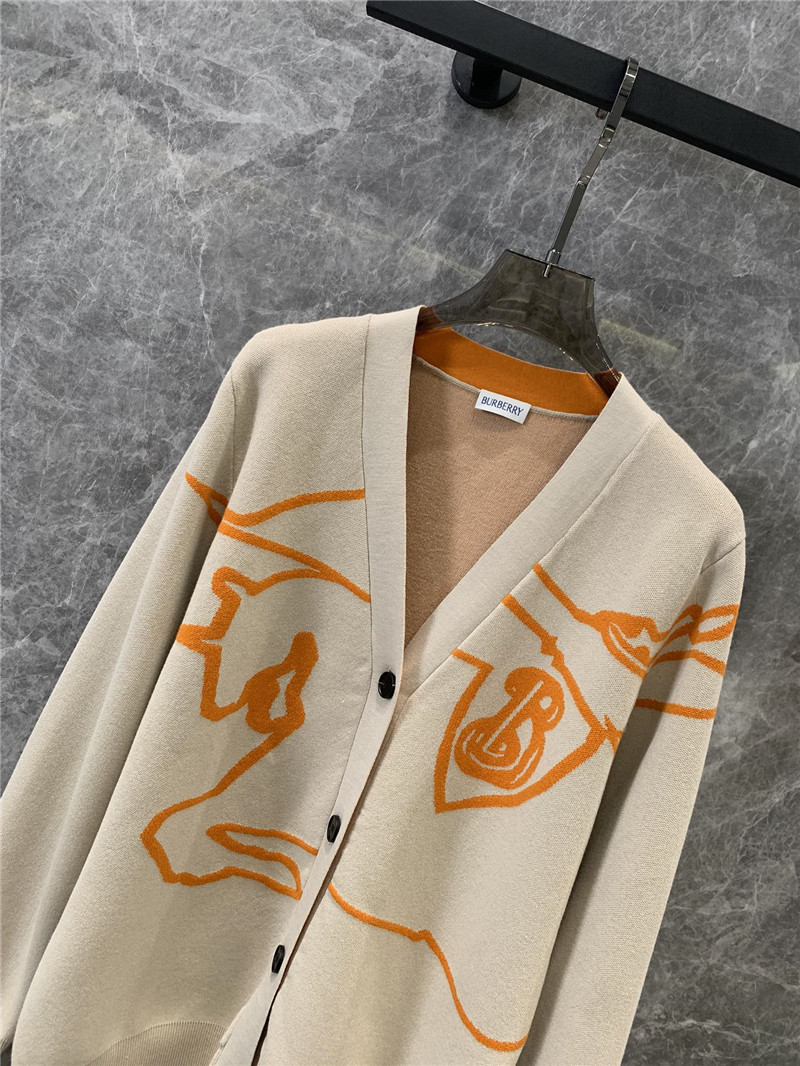 Bv*b*rry single-breasted v-neck knitted cardigan replicas clothes