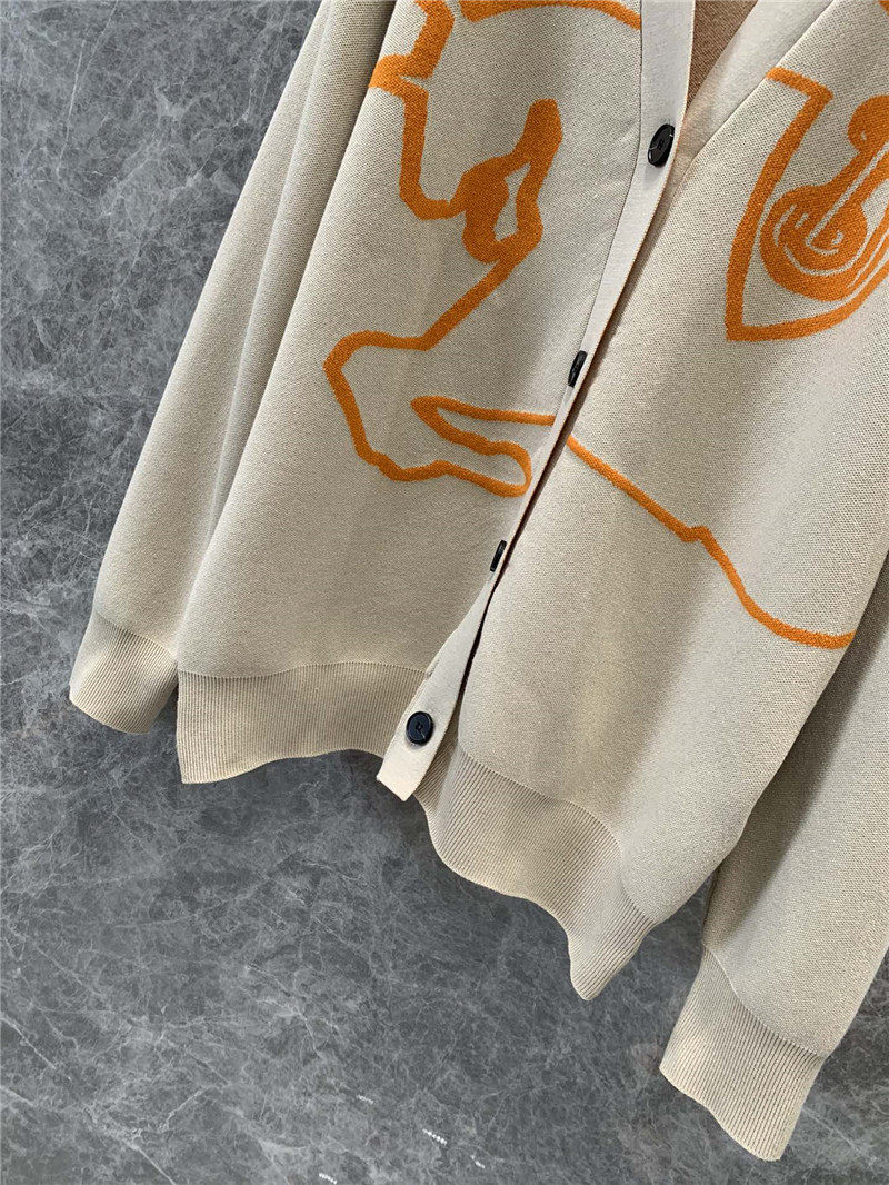 Bv*b*rry single-breasted v-neck knitted cardigan replicas clothes