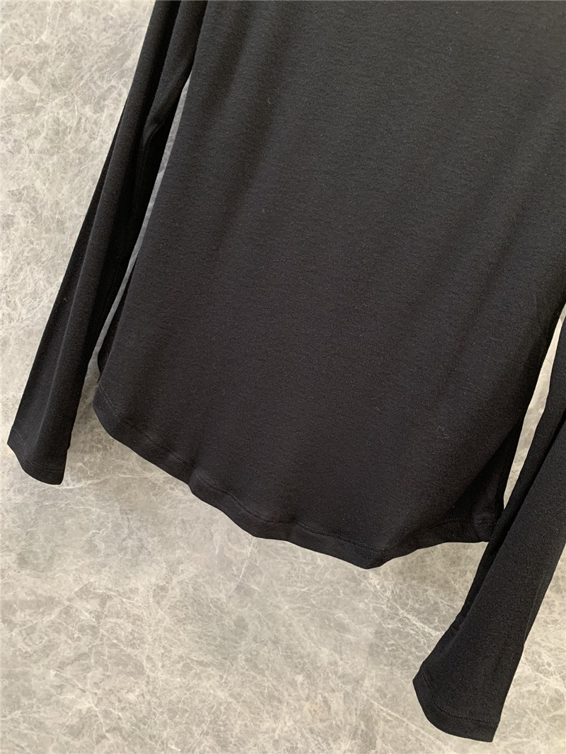Ch**el long-sleeved t-shirt bottoming shirt replica clothes