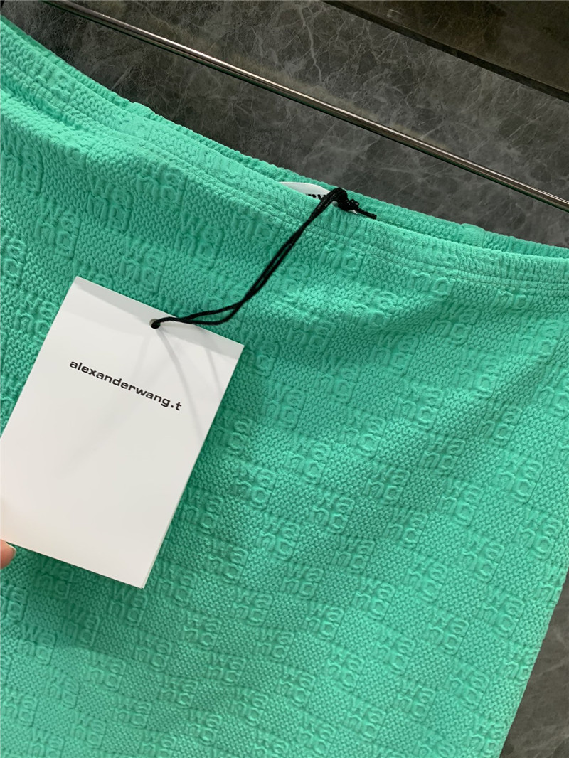 A1exa*der wang logo textured jacquard skirt replica clothing sites