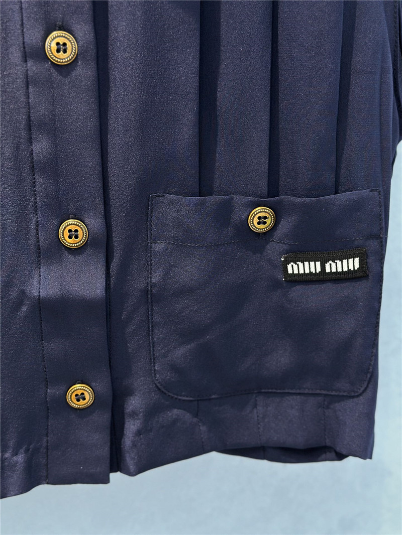 M1um1u lapel sleeveless vest top replica clothing sites