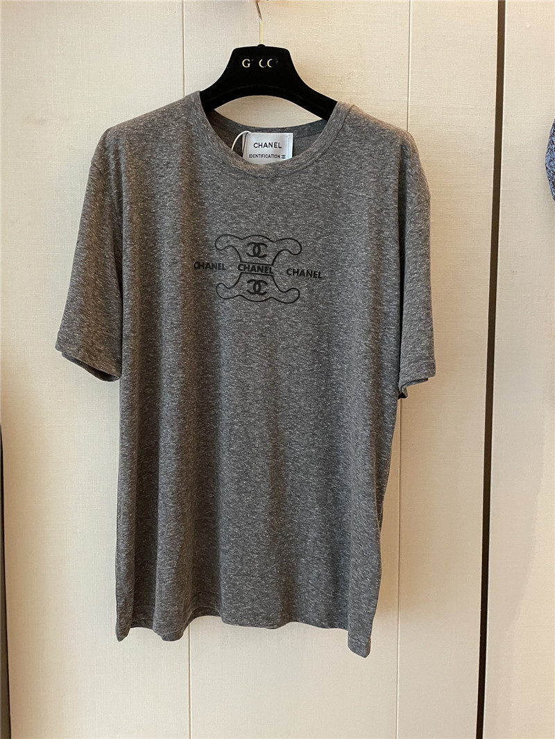 Ce1i*e mid-century grey short-sleeved replica clothing sites