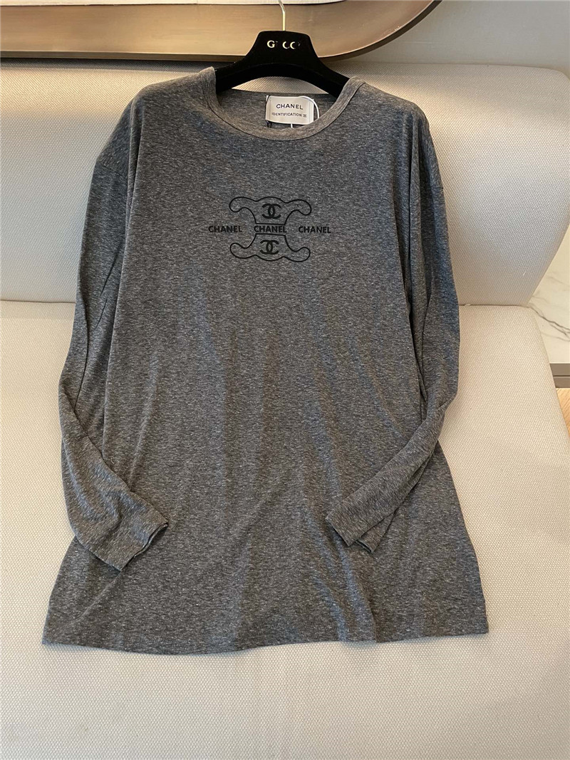 Ce1i*e vintage grey long sleeve replica d&g clothing