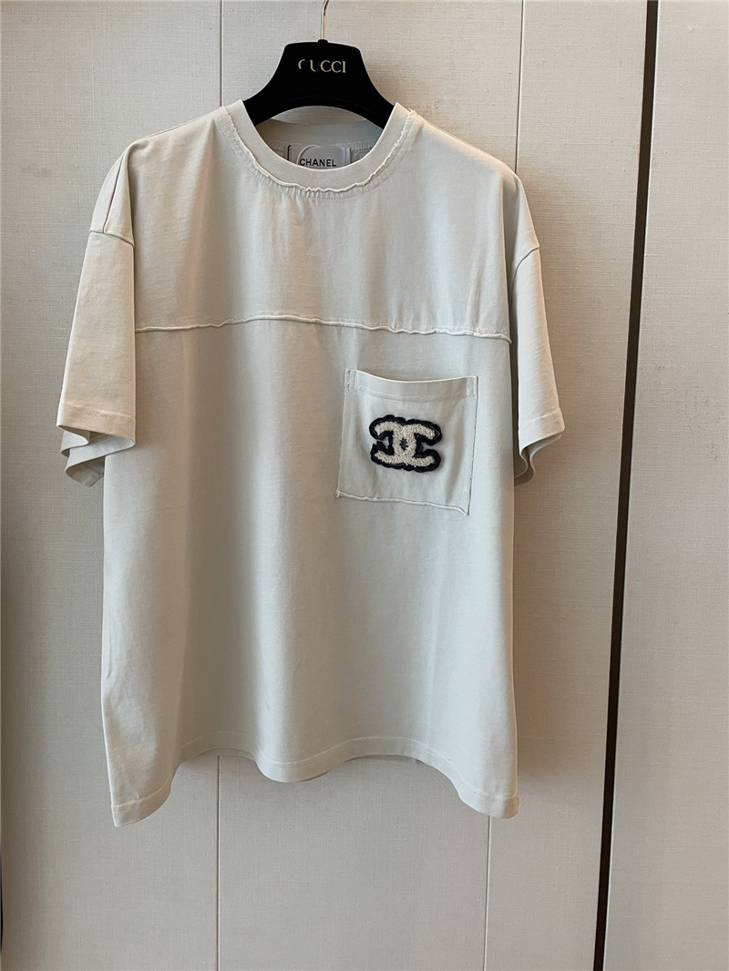 Ch**el new color short sleeve replica clothing sites