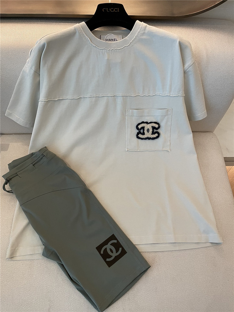 Ch**el new color short sleeve replica clothing sites