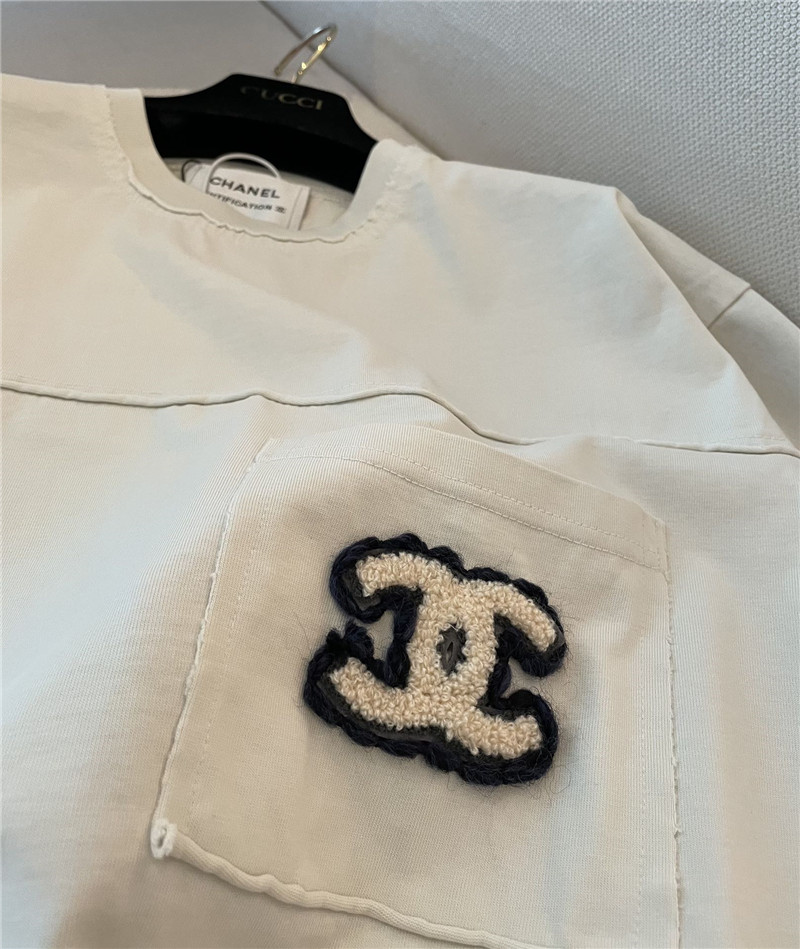 Ch**el new color short sleeve replica clothing sites