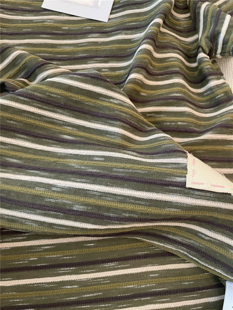 Ch**el striped short sleeve cheap replica designer clothes