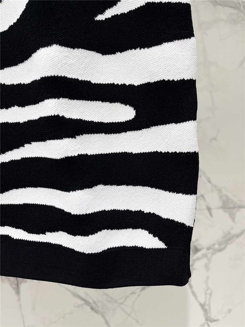 Balmain color block zipper hip skirt replica clothes