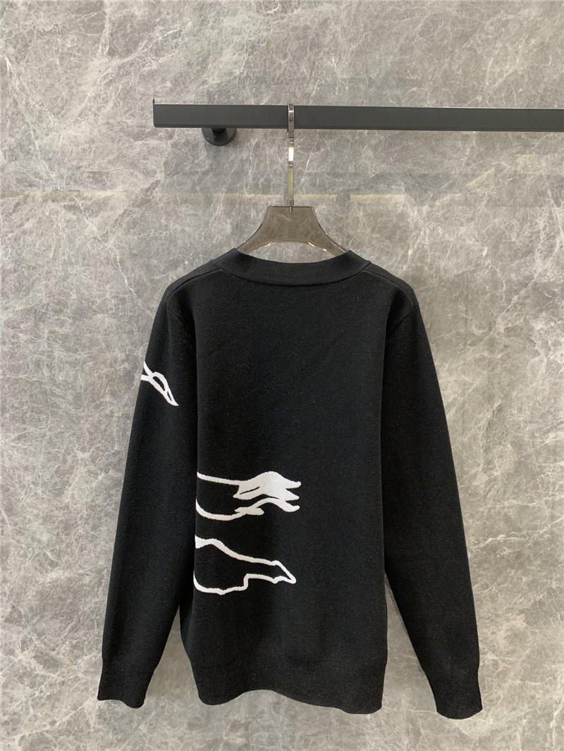 Bv*b*rry single-breasted v-neck knitted cardigan replicas clothes