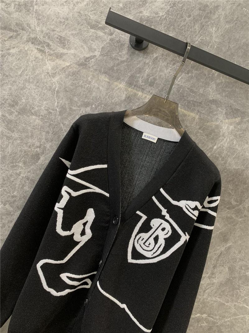 Bv*b*rry single-breasted v-neck knitted cardigan replicas clothes