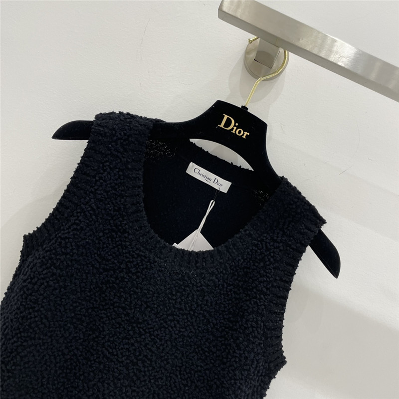 D10r wool pom pom vest replica clothing sites