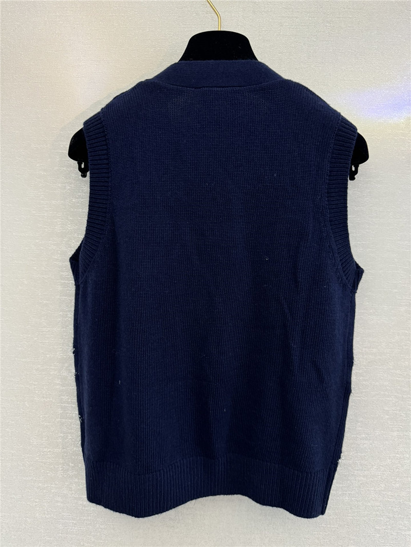 Ch**el new knitted vest replica clothing sites