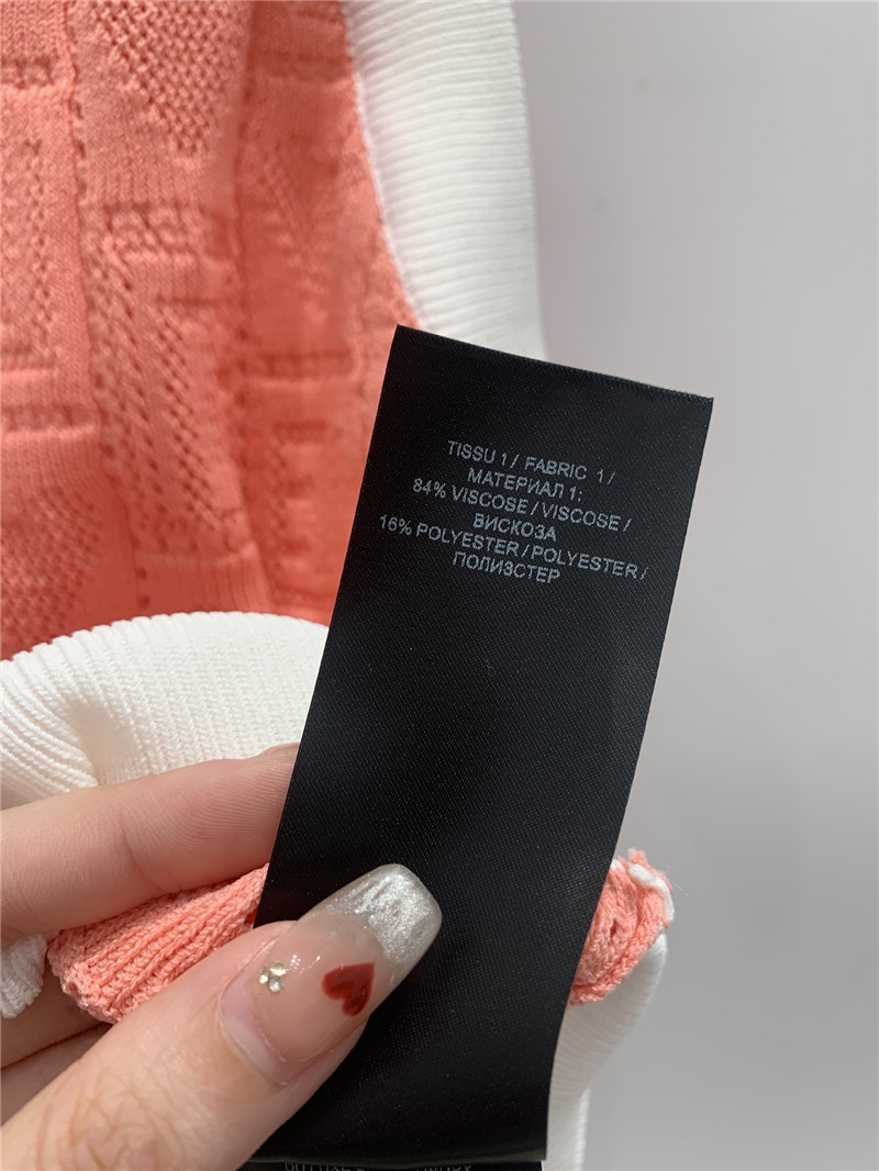 Balmain knitted halter neck vest cheap replica designer clothes