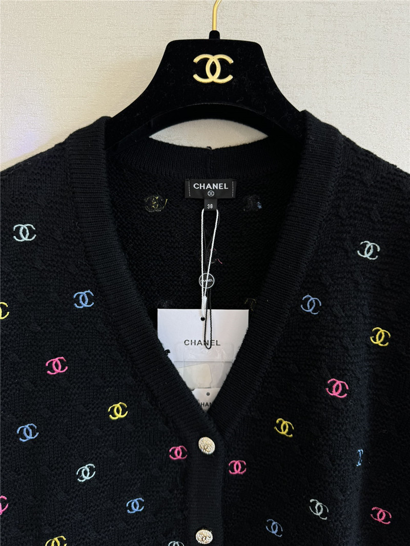Ch**el v neck cardigan replica d&g clothing