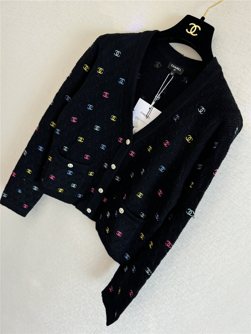 Ch**el v neck cardigan replica d&g clothing