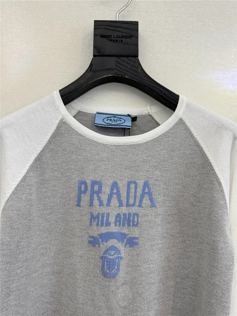 Pra*a new long-sleeved t-shirt replica clothing sites