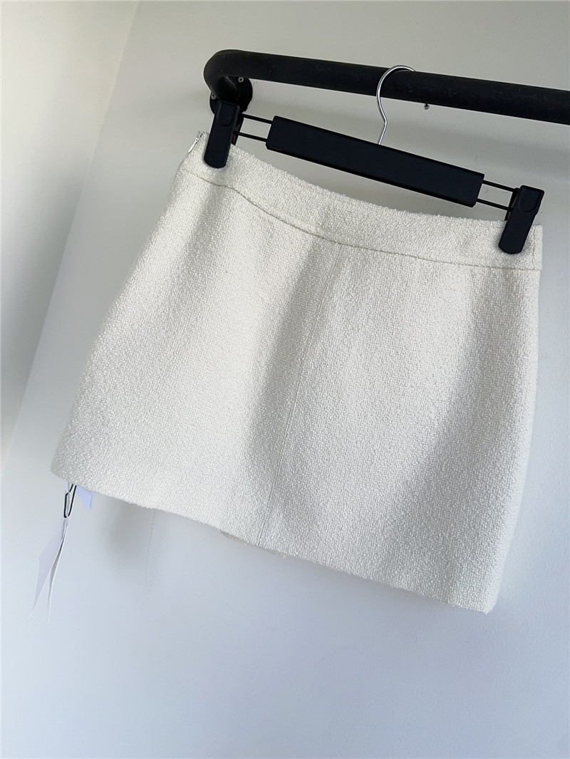 Ce1i*e wool tweed skirt replica d&g clothing