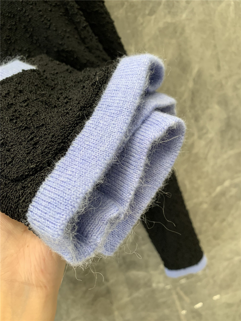 Ch**el long-sleeved knitted cardigan replica clothing