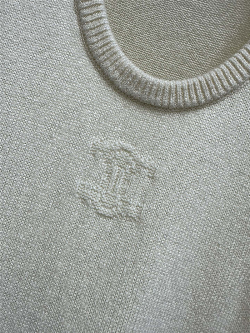 Ce1i*e arc de triomphe knitted vest replica clothes