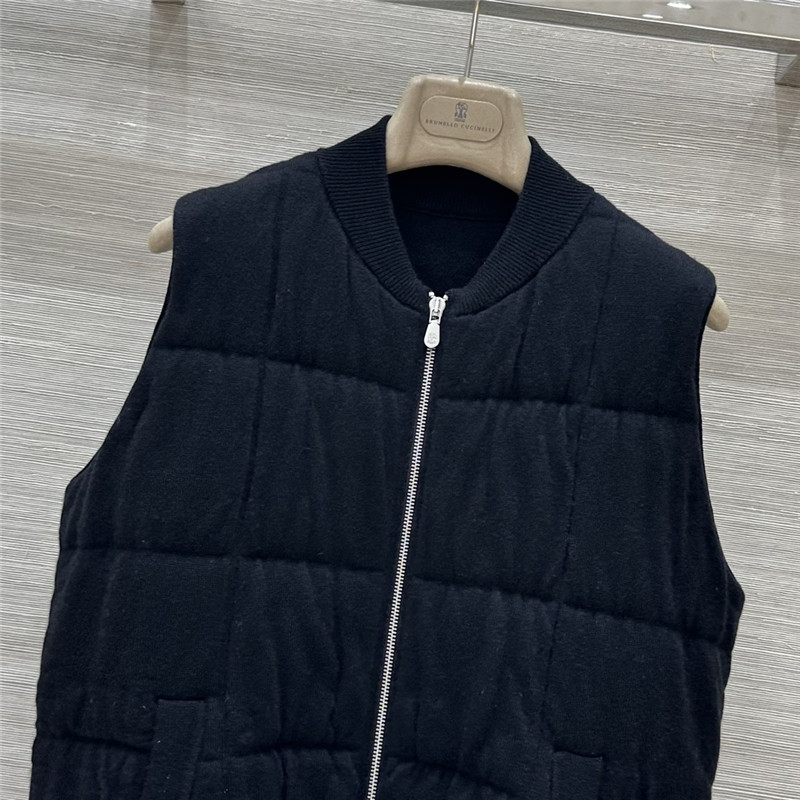 L0r0 P1ana checkered cashmere vest replica clothing sites