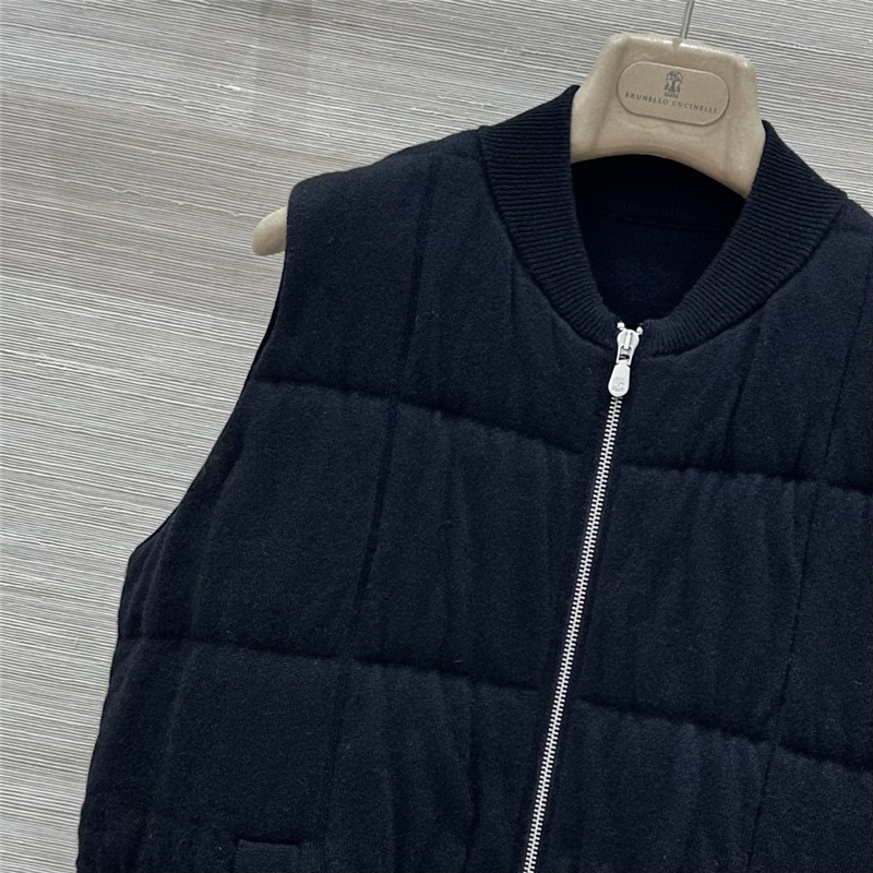 L0r0 P1ana checkered cashmere vest replica clothing sites