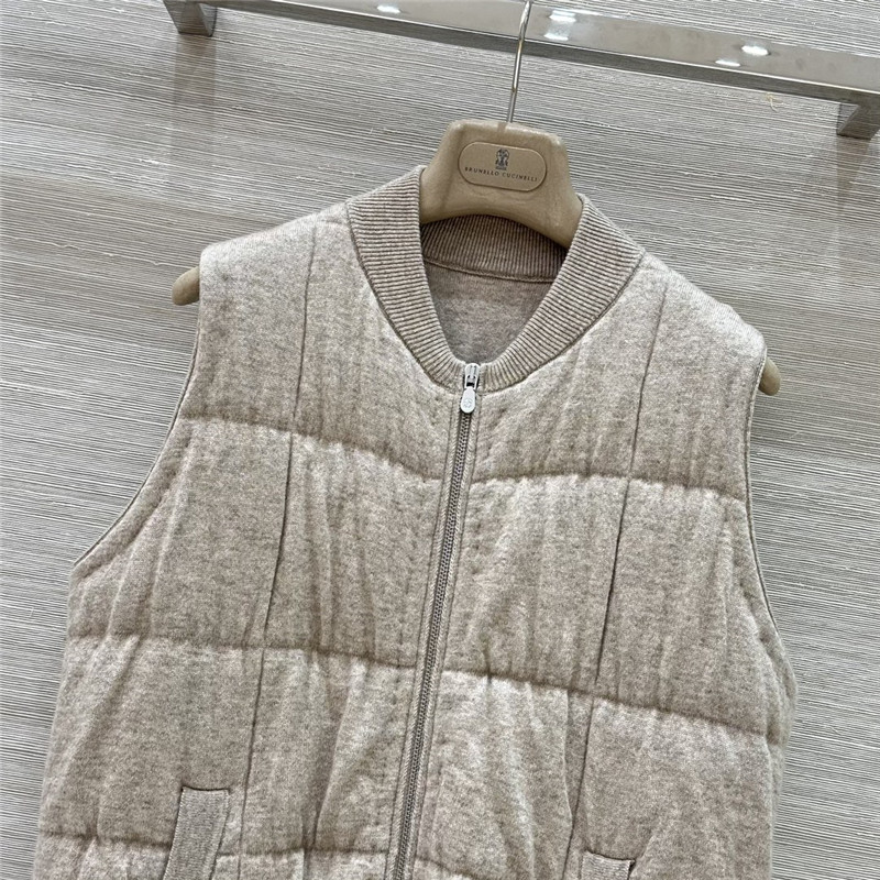 L0r0 P1ana checkered cashmere vest replica clothing sites