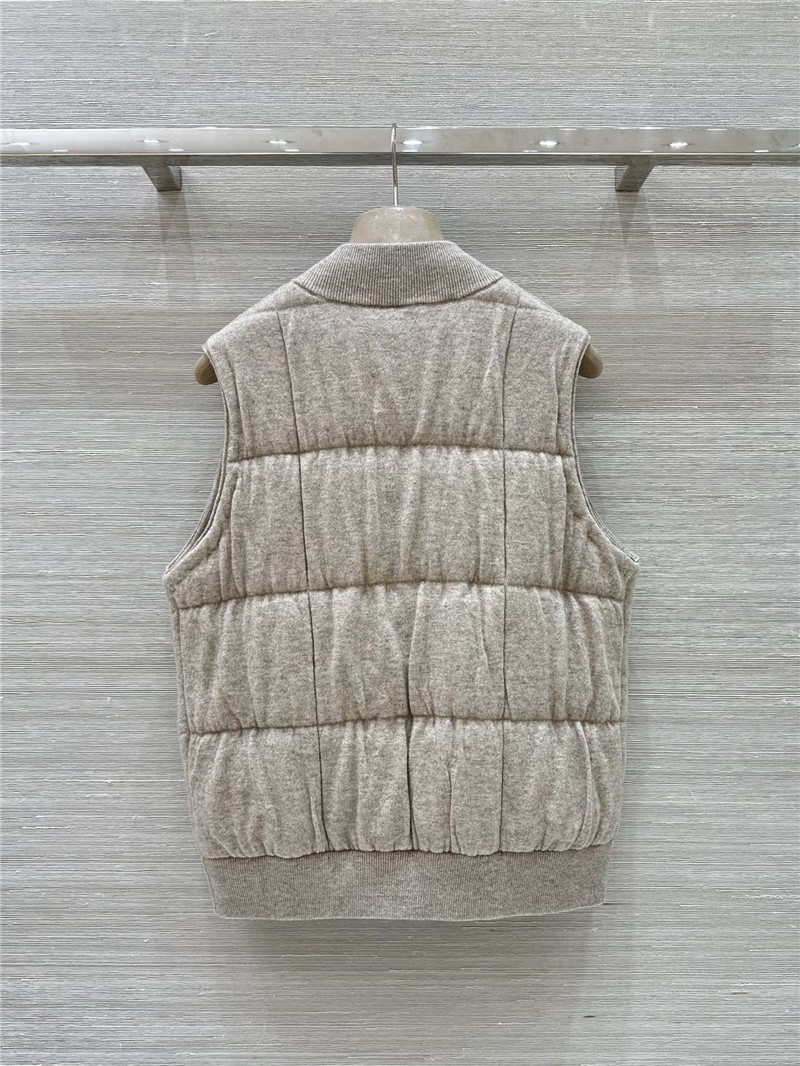 L0r0 P1ana checkered cashmere vest replica clothing sites