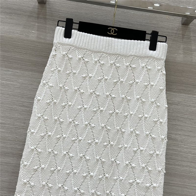 Vanitoo jacquard crochet knitted suit replica clothes