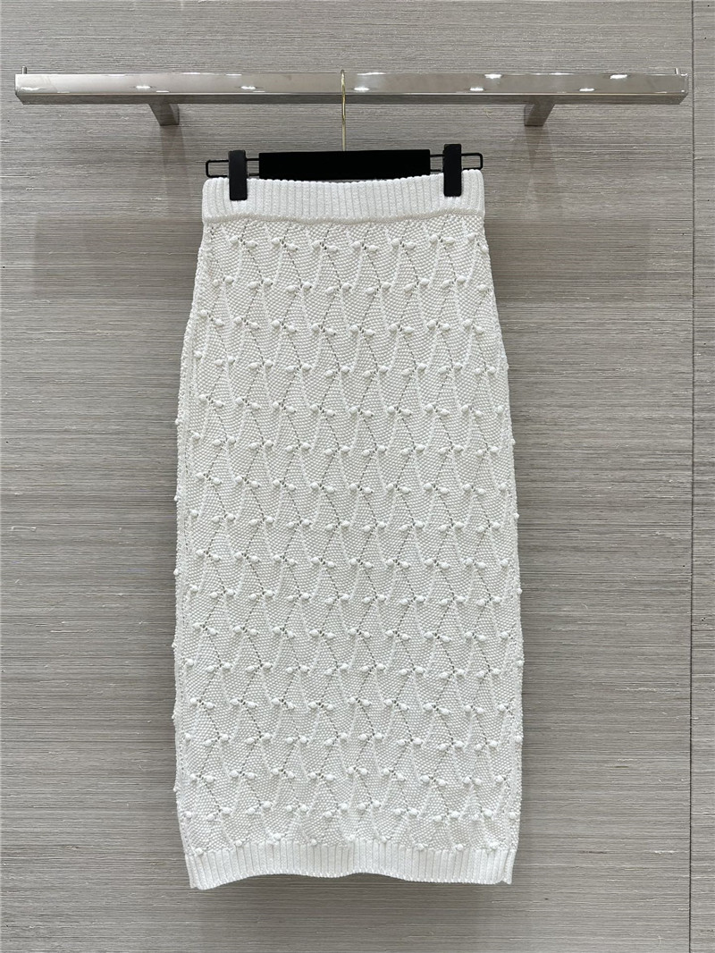 Vanitoo jacquard crochet knitted suit replica clothes