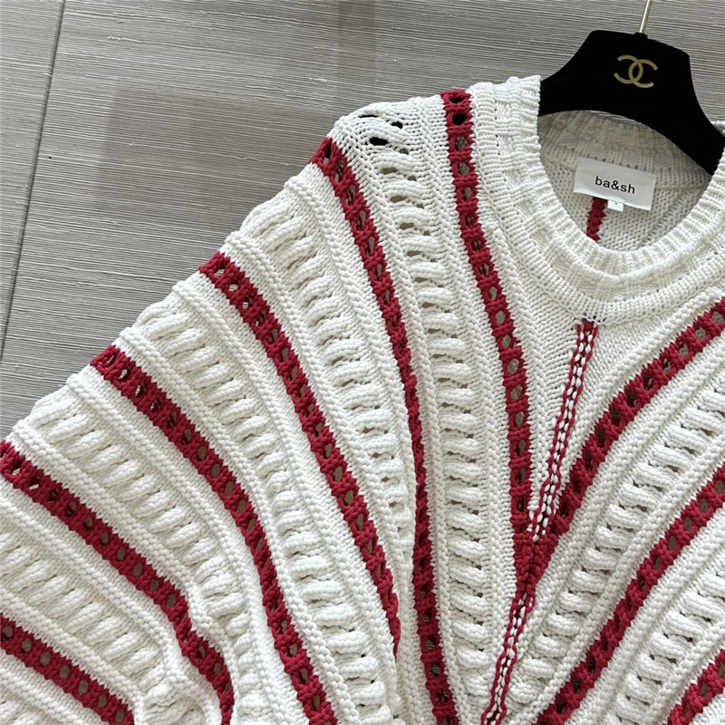 Ba&sh striped lazy sweater replica d&g clothing