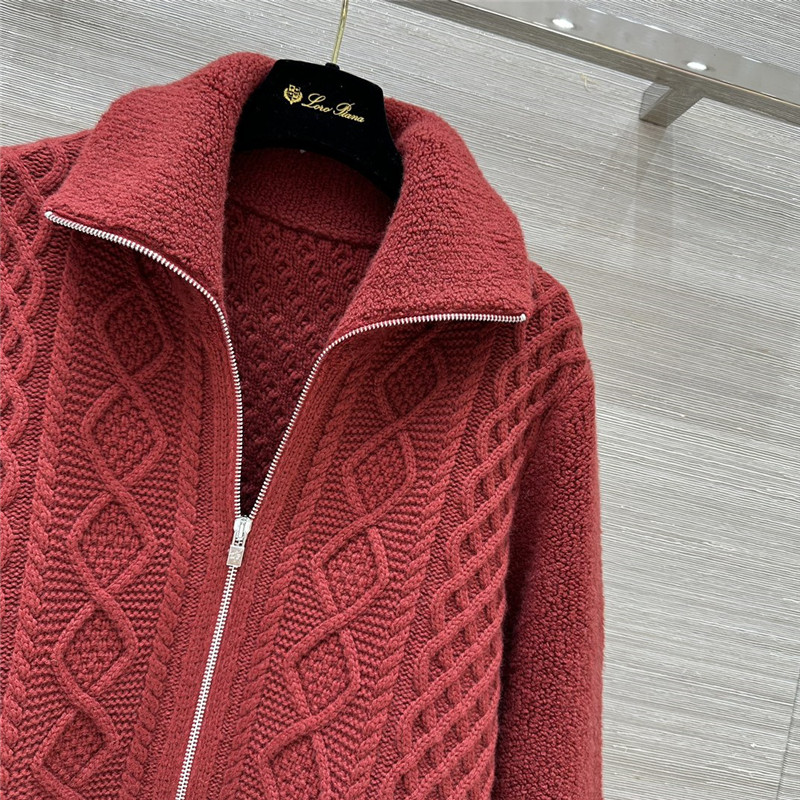 L0r0 P1ana small lapel cashmere coat replica clothing sites