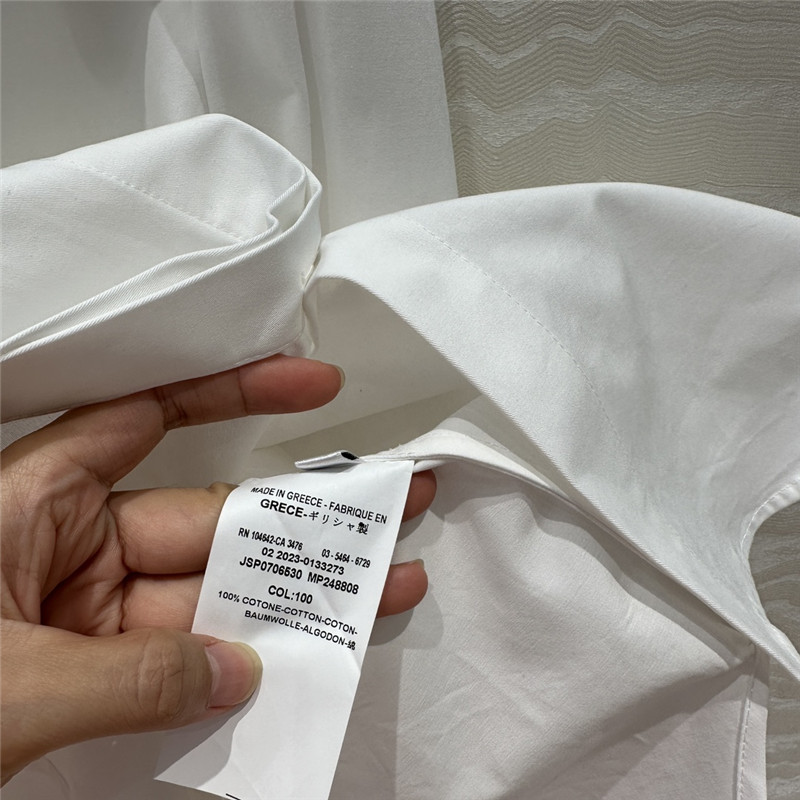 jil sander point collar large shirt replica clothing sites