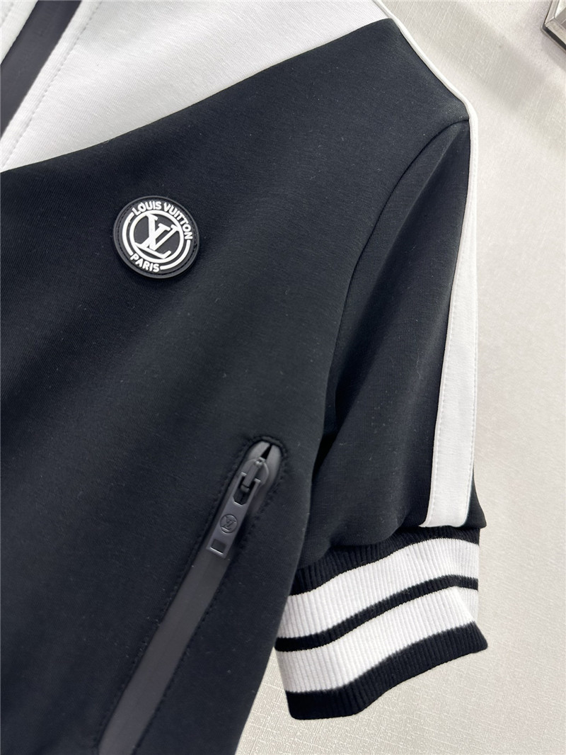 l0vis Vvtt0n lv ribbed collar short jacket replica clothes