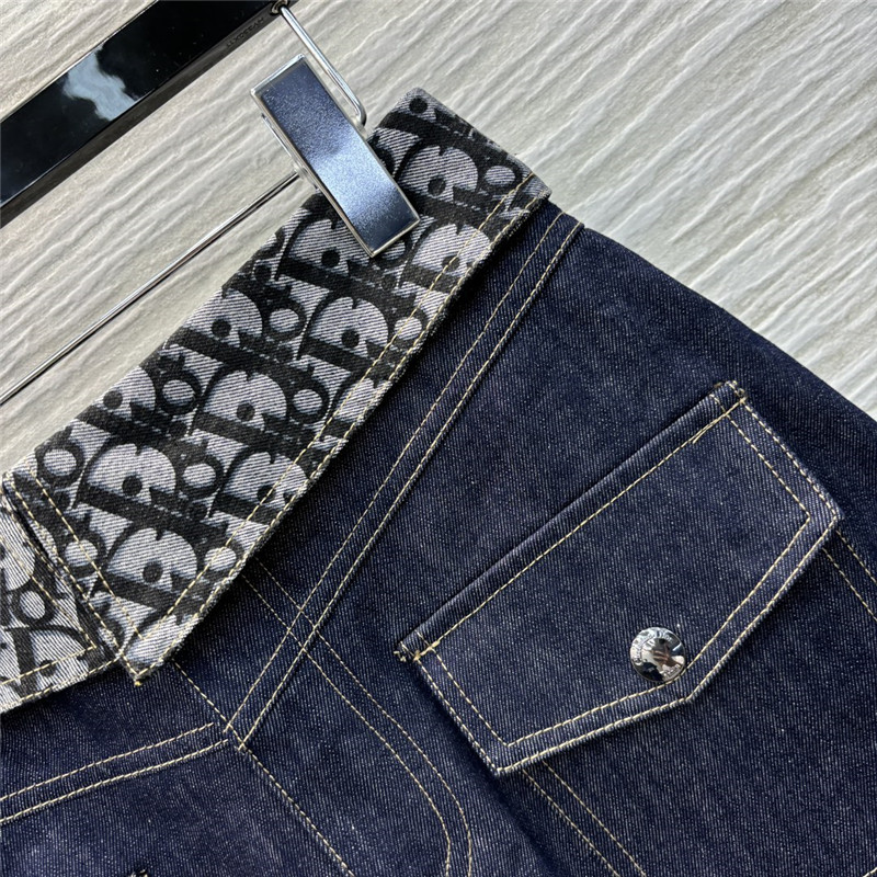 D10r denim maxi skirt replica designer clothes