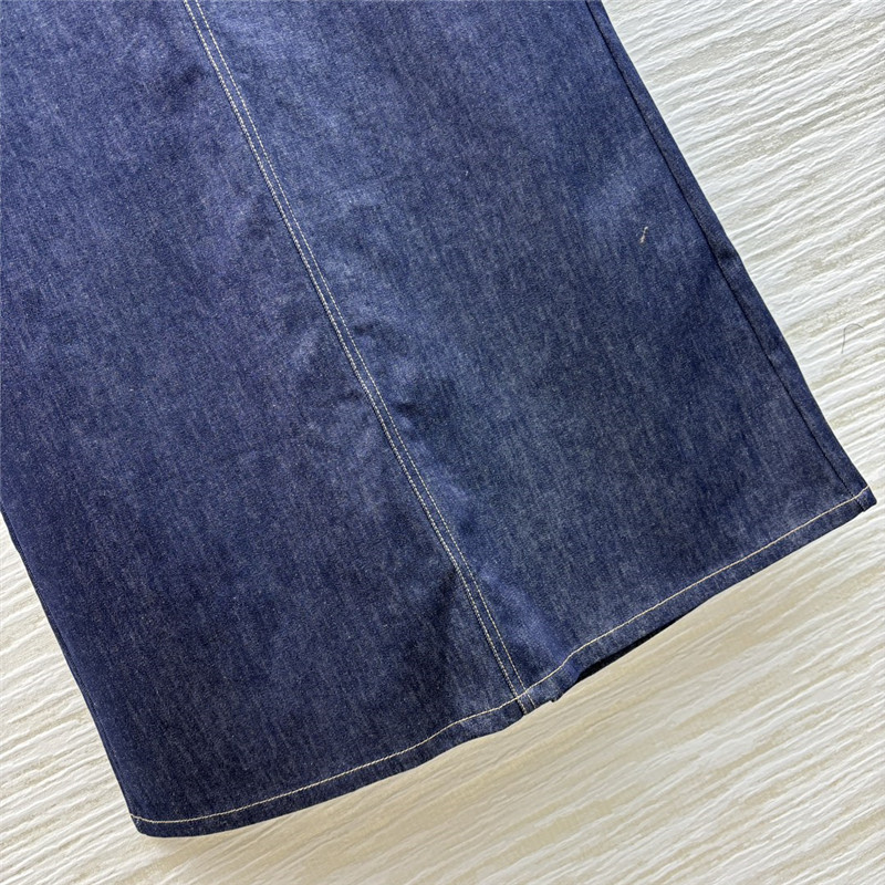 D10r denim maxi skirt replica designer clothes