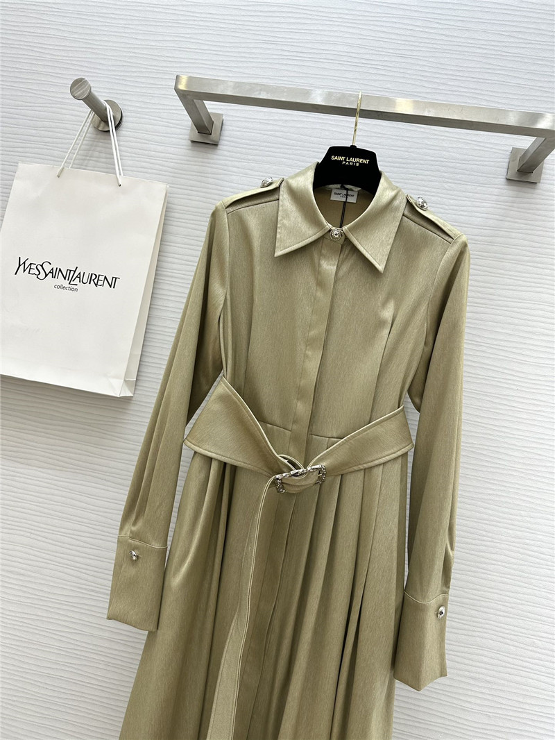 Y51 long sleeve trench dress replica d&g clothing